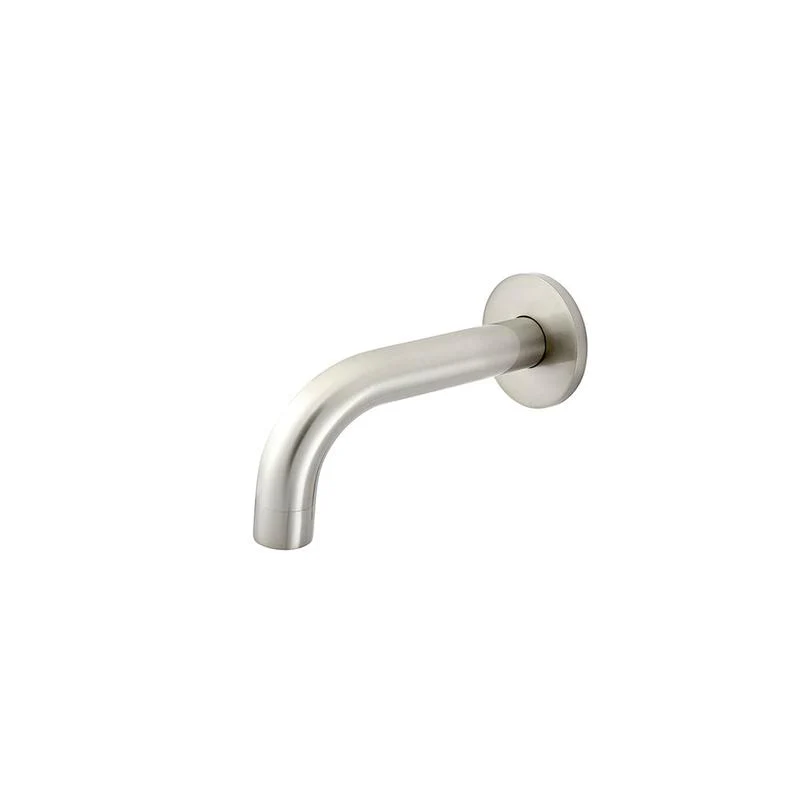Meir Universal Round Curved Spout 130mm - PVD Brushed Nickel