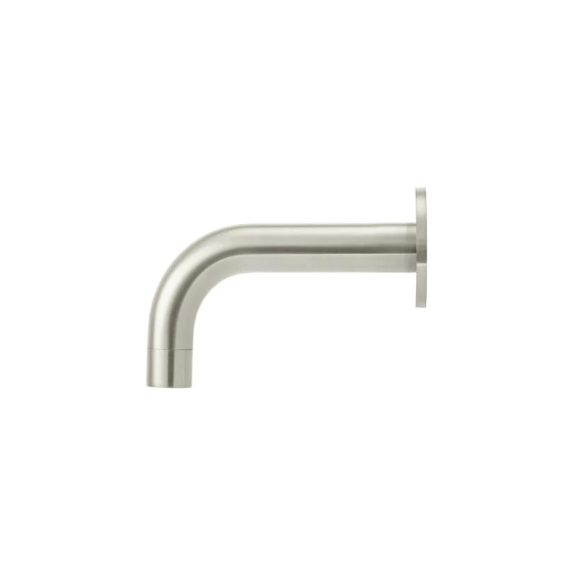 Meir Universal Round Curved Spout 130mm - PVD Brushed Nickel - Image 2