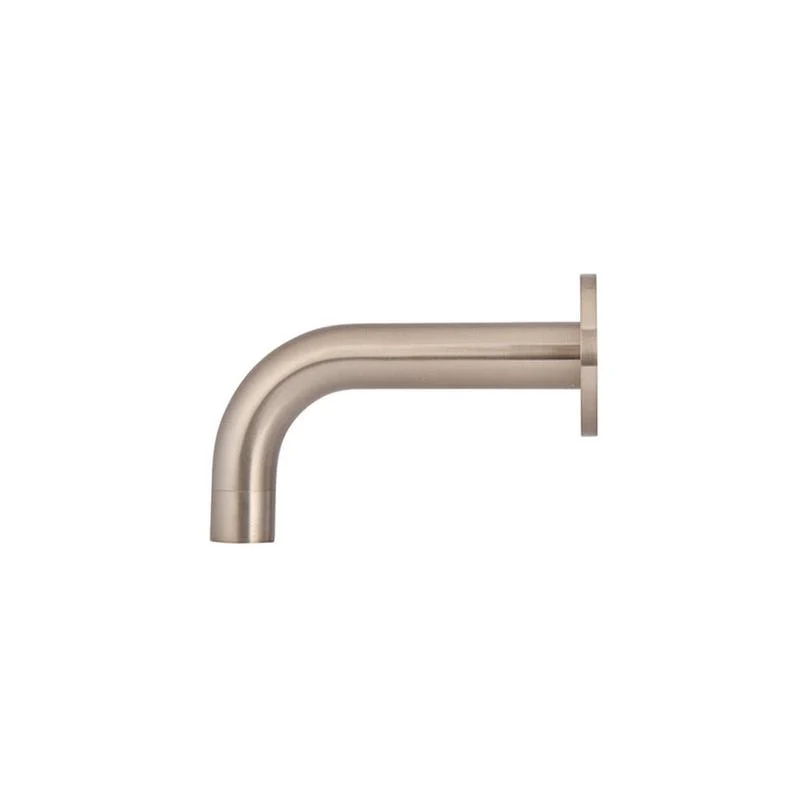 Meir Universal Round Curved Spout 130mm - Champagne - Image 2