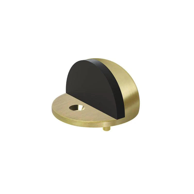 Meir Round Half Moon Door Stop - Tiger Bronze