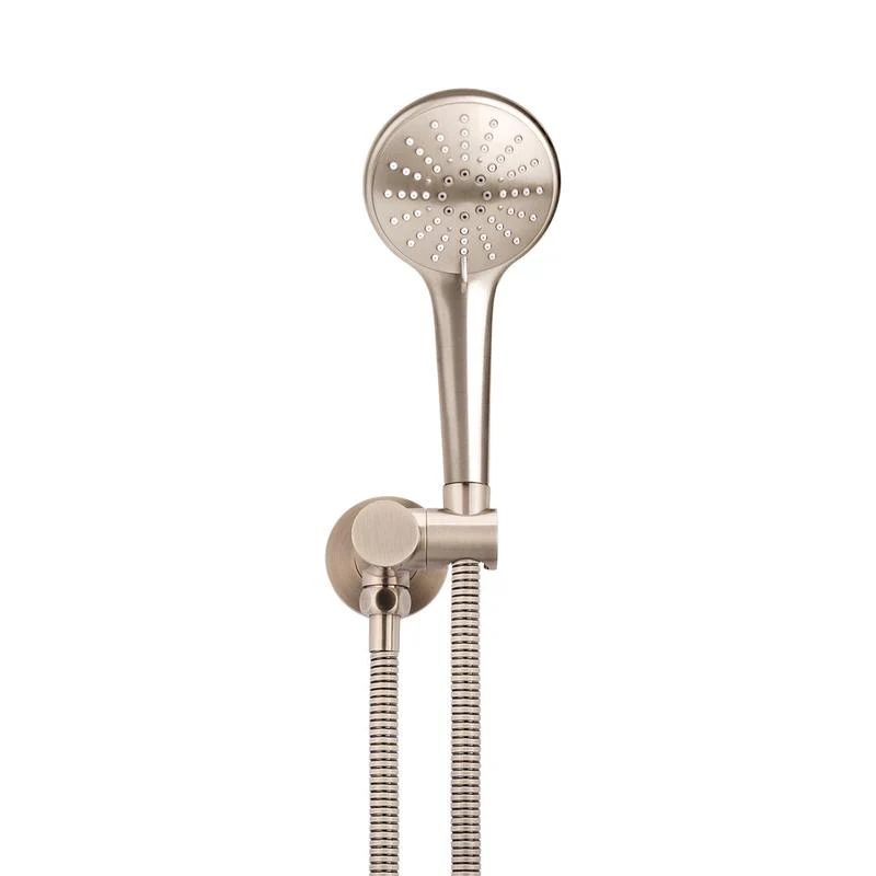 Meir Round Hand Shower on Swivel Bracket - Champagne - Image 2