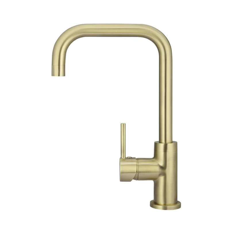 Meir Round Kitchen Sink Mixer Tap - PVD Tiger Bronze - Image 2
