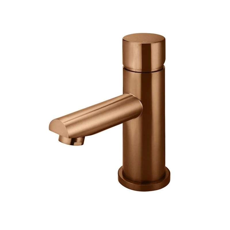 Meir Round Pinless Basin Mixer Tap - Lustre Bronze