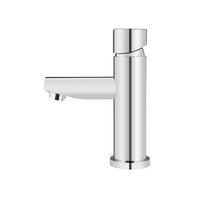 Meir Round Pinless Basin Mixer Tap - Polished Chrome - Image 2