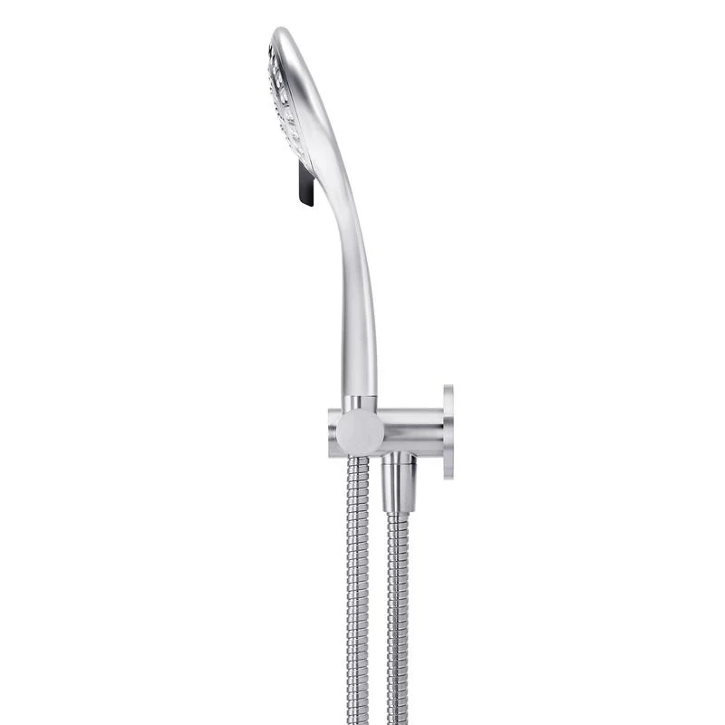 Meir Round Hand Shower on Swivel Bracket - Polished Chrome - Image 3