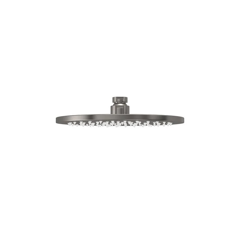 Meir Round Shower Head / Rose 200mm - Shadow Gun Metal - Image 3