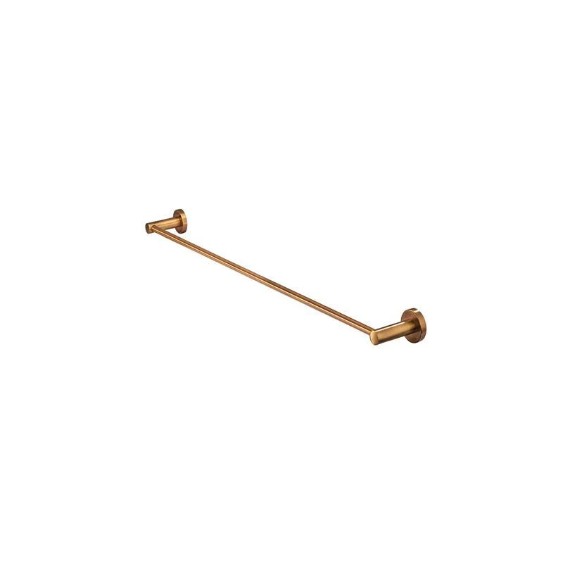 Meir Round Single Towel Rail 600mm - Lustre Bronze - Image 4
