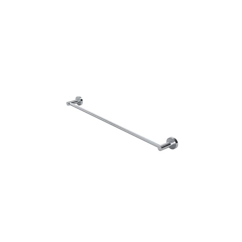 Meir Round Single Towel Rail 600mm - Polished Chrome - Image 4