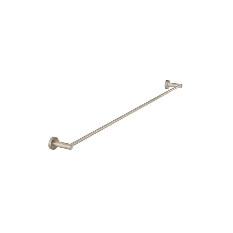 Meir Round Single Towel Rail - Champagne