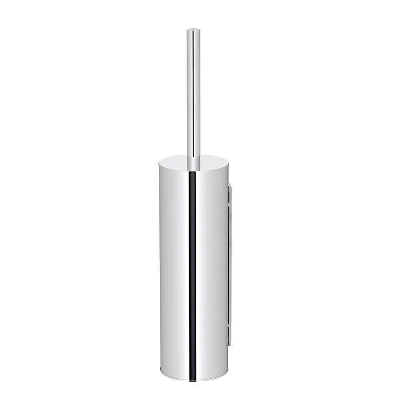 Meir Round Toilet Brush & Holder - Polished Chrome