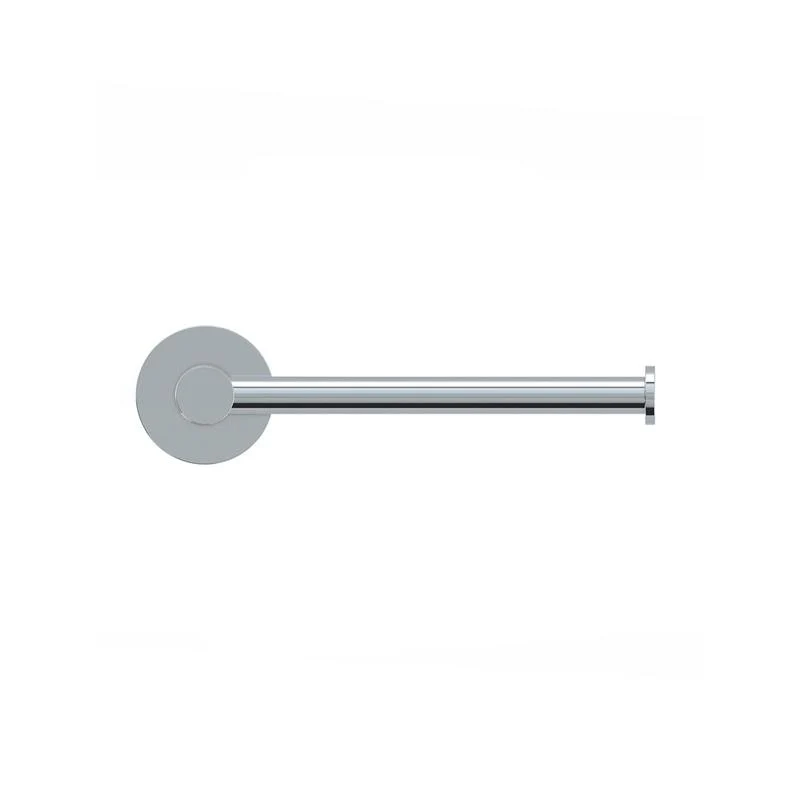 Meir Round Toilet Roll Holder - Polished Chrome - Image 2