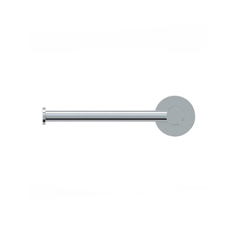 Meir Round Toilet Roll Holder - Polished Chrome - Image 3