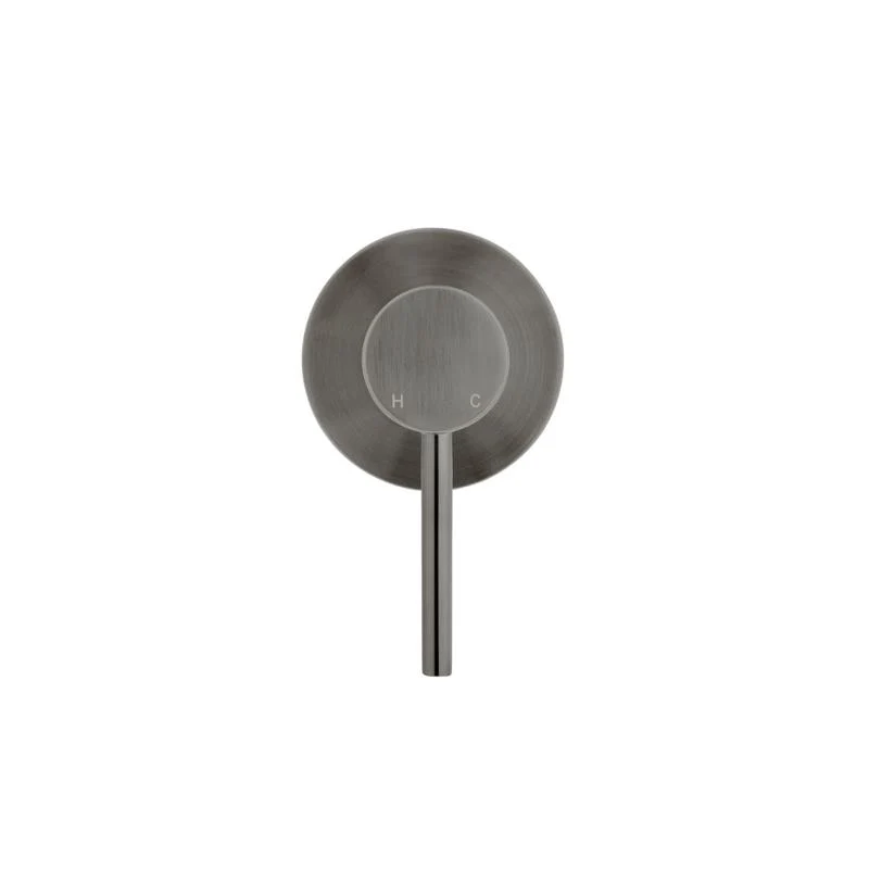 Meir Round Wall Mixer Trim Kit (In-wall Body Not Included) - Shadow Gun Metal - Image 3