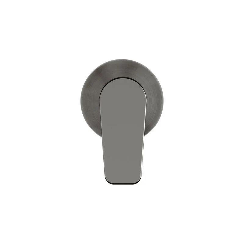 Meir Round Wall Mixer Paddle Handle Trim Kit (In-wall Body Not Included) - Shadow Gun Metal - Image 2