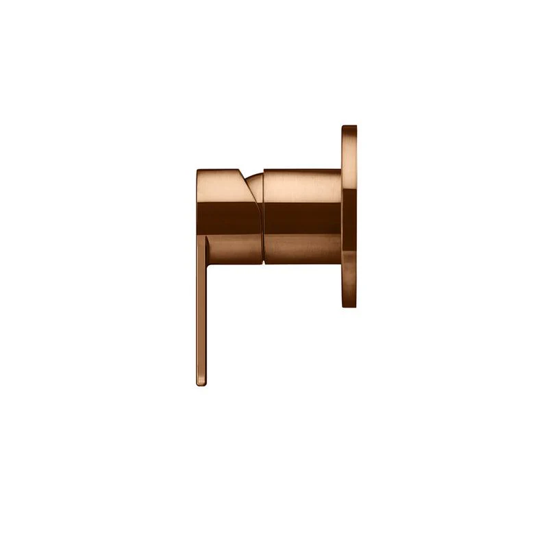 Meir Round Wall Mixer Paddle Handle Trim Kit (In-wall Body Not Included) - Lustre Bronze - Image 2