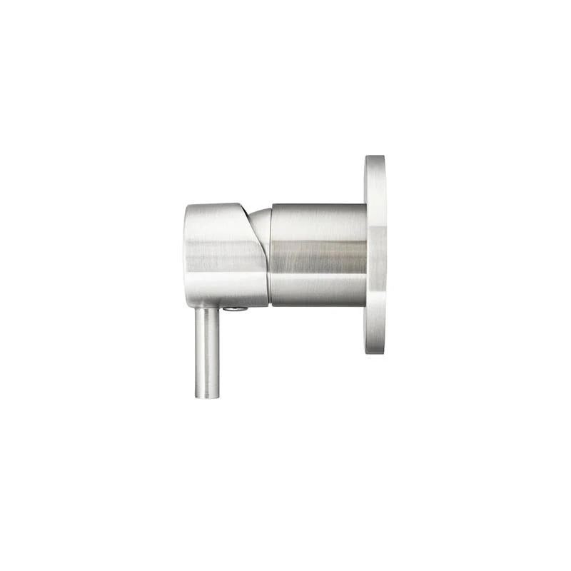 Meir Round Wall Mixer Short Pin–lever Trim Kit (In-wall Body Not Included) - PVD Brushed Nickel - Image 2
