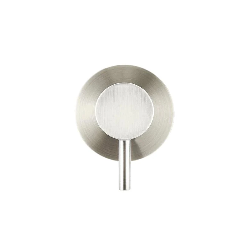 Meir Round Wall Mixer Short Pin–lever Trim Kit (In-wall Body Not Included) - PVD Brushed Nickel - Image 4