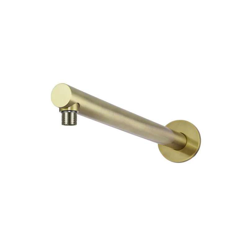 Meir Round Wall Shower Arm 400mm - PVD Tiger Bronze