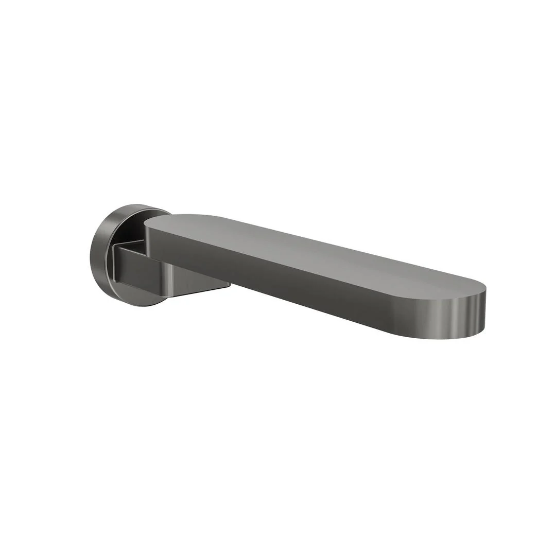 Linsol Shenay S2 Swivel Wall Bath Spout - Gunmetal - Image 2