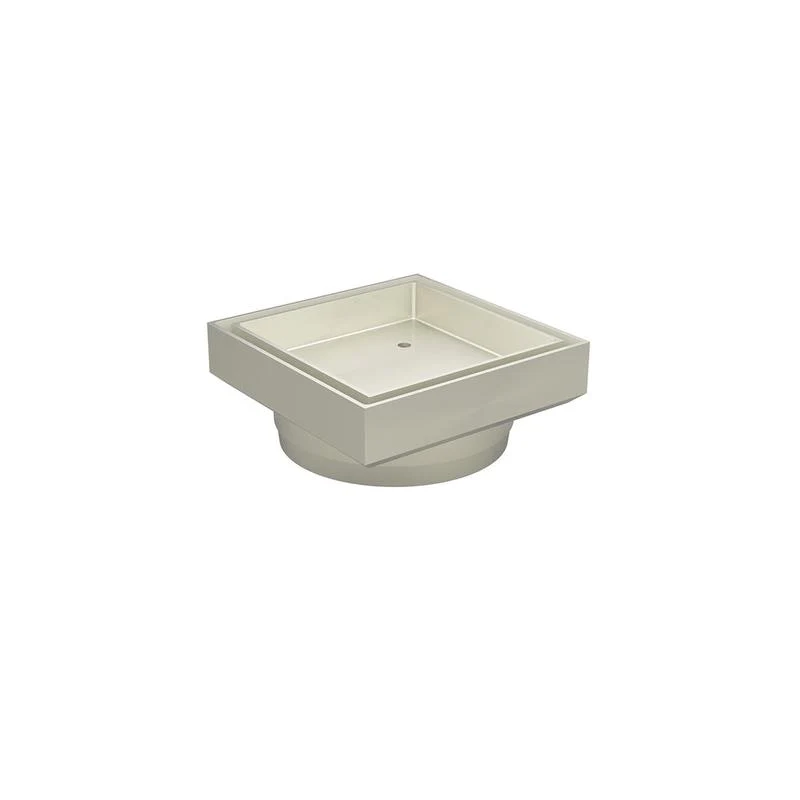Meir Shower Waste with Tile Insert - PVD Brushed Nickel - Image 2