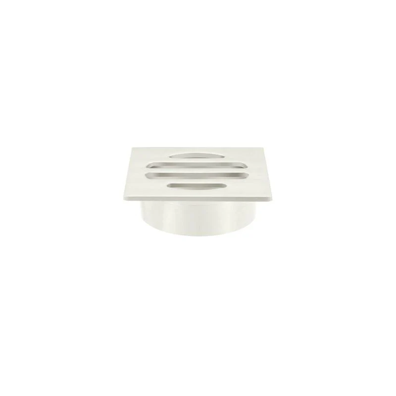 Meir Square Floor Grate Shower Drain 50mm outlet - PVD Brushed Nickel