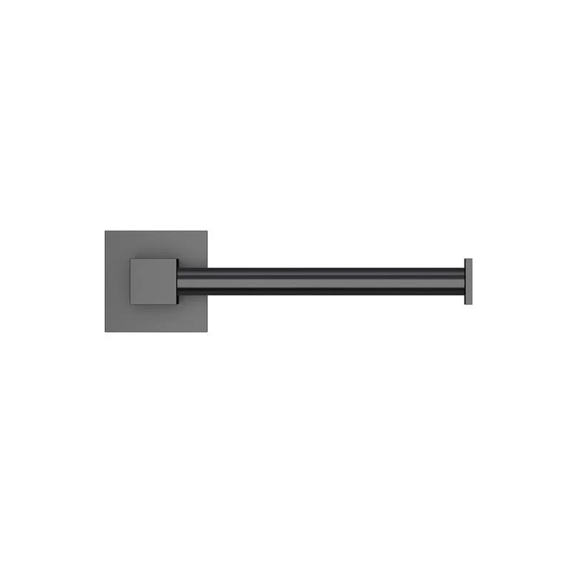 Meir Square Toilet Roll Holder - Black Matte - Image 2