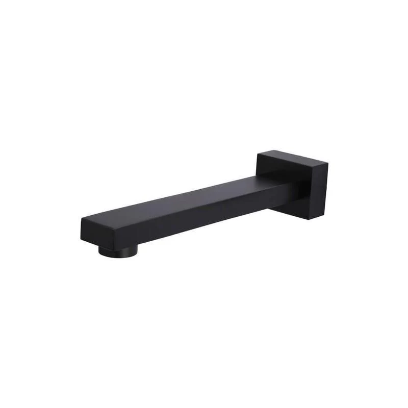 Meir Square Wall Spout - Black Matte