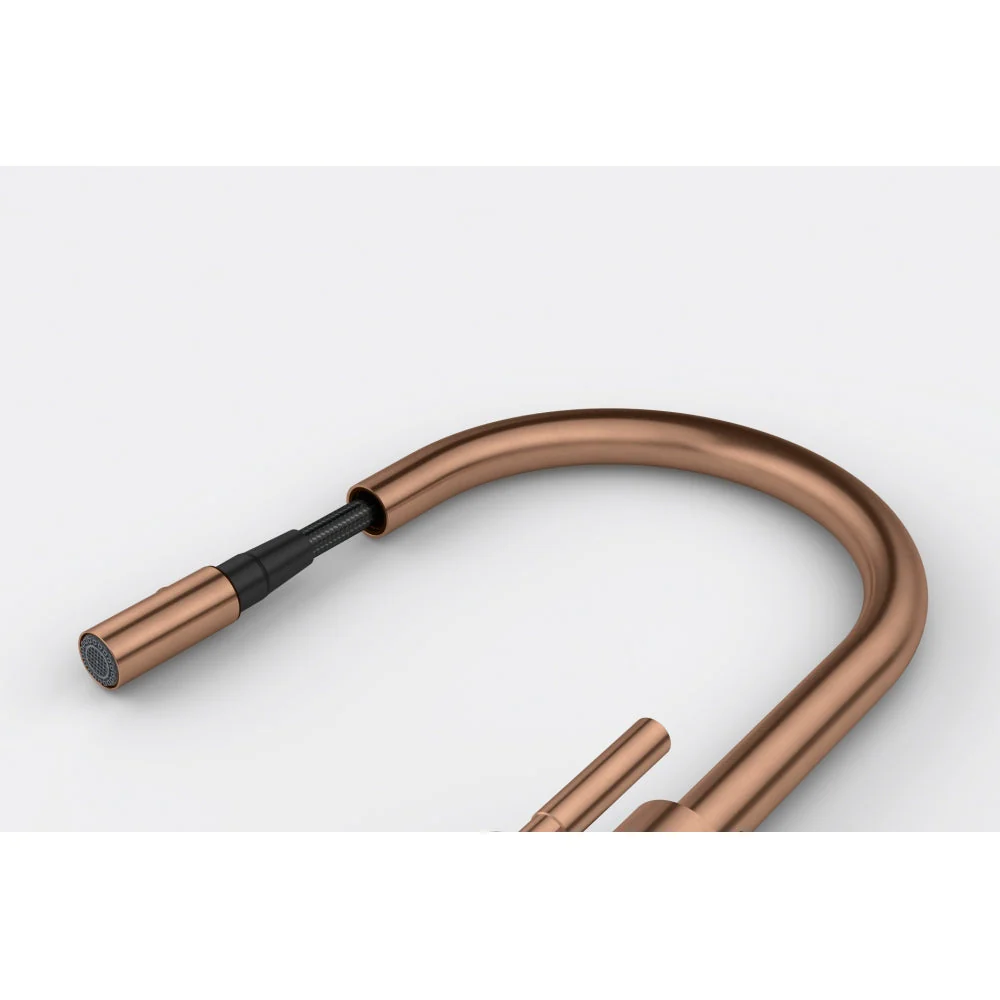 Franke Mythos Masterpiece Pull-Out Tap - Brushed copper - Image 4