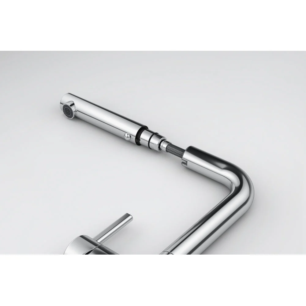 Franke Active Pull Out Chrome Tap - Chrome - Image 3