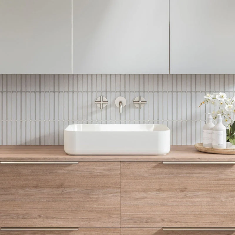Timberline Enchant Above Counter Basin - White Gloss