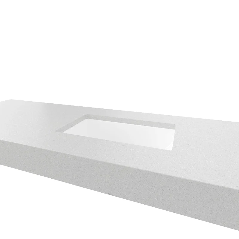 Timberline Mini Rectangle Undermount Basin - White Gloss - Image 2