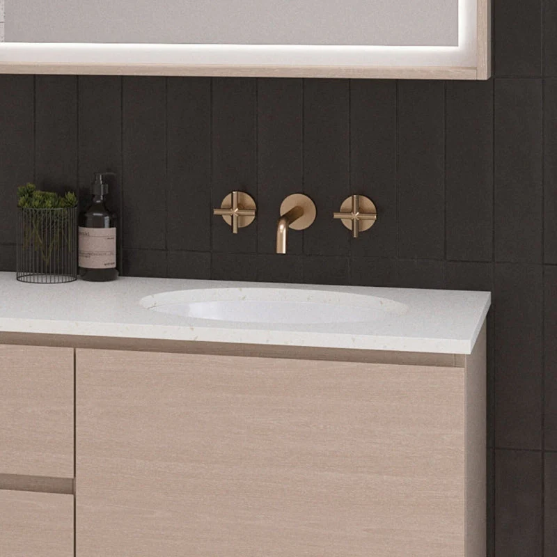 Timberline Oval Undermount Basin - White Gloss