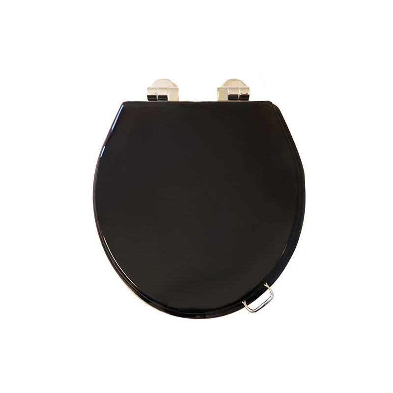 Turner Hastings Birmingham High Gloss Black Soft Closing Toilet Seat