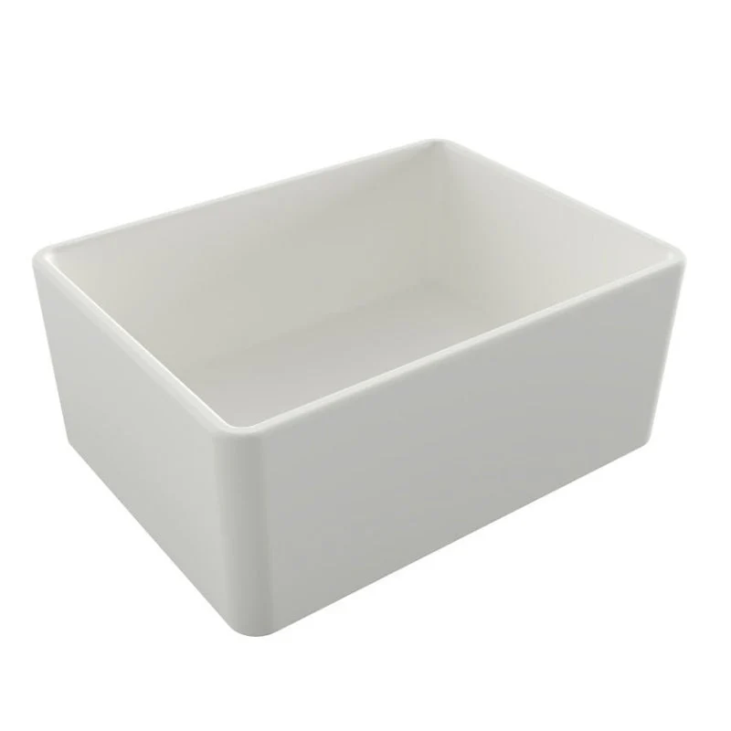 Turner Hastings Novi 600mm Fireclay Butler Sink - White Matte