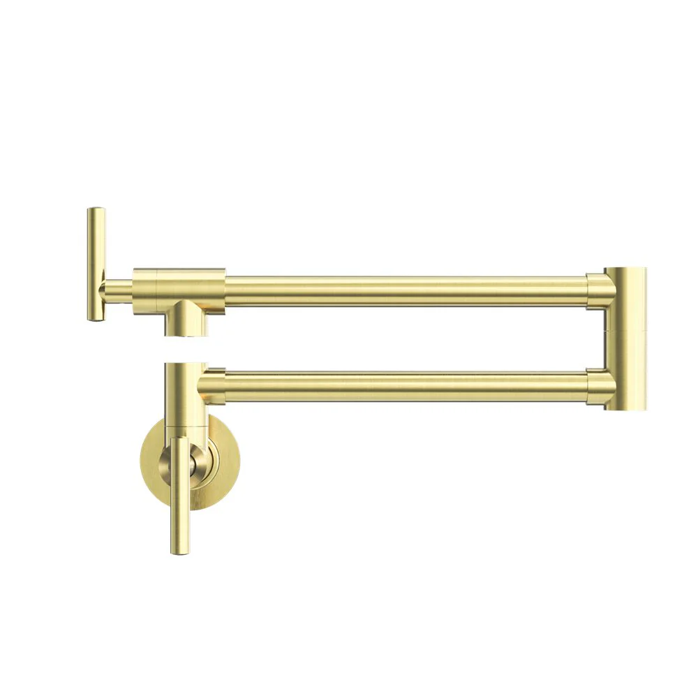 Nero Zen 316l Stainless Steel Pot Filler - Brushed Gold - Image 2