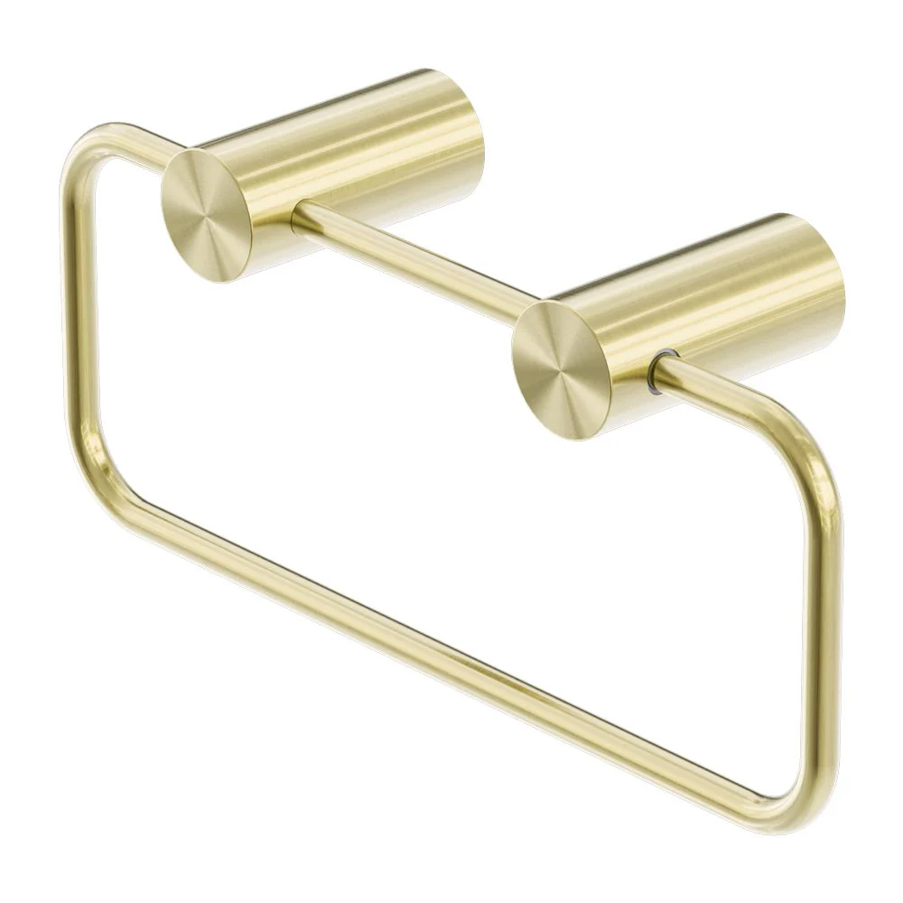 Nero Zen 316L Hand Towel Ring - Brushed Gold