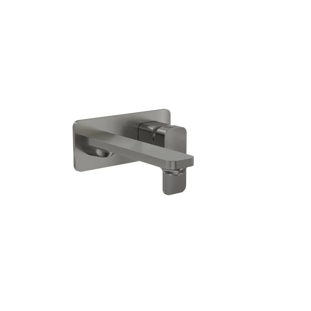Linsol Zia Wall Basin or Bath Mixer - Gunmetal - Image 3